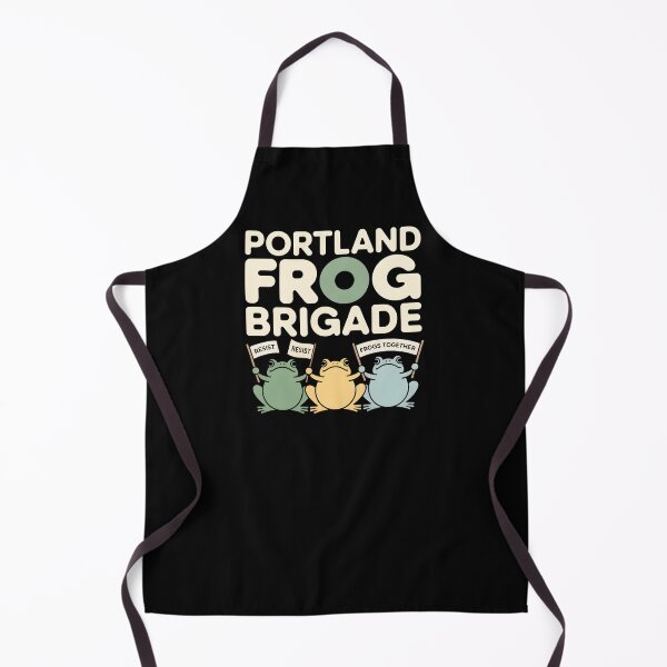 Item preview, Portland Frog Brigade - This design is for everyone who believes in unity, creative resistance, and the power of peaceful protest. designed and sold by ZyziowskyArt.
