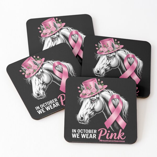 Item preview, Brest Cancer Awareness Horse Lovers designed and sold by Turbotine.