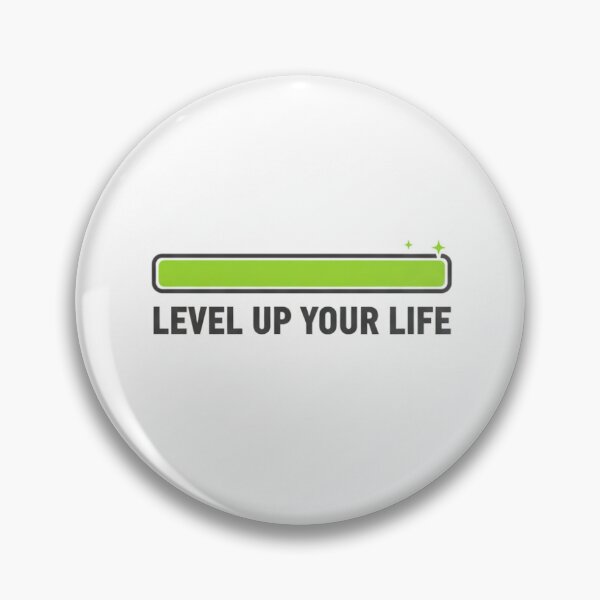 Item preview, Level Up Your Life - Motivational Gaming Progress Bar Aesthetic T-Shirt designed and sold by WOHAMMAD.