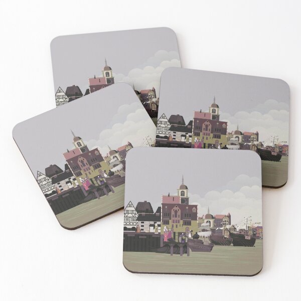 Item preview, A port city in the Middle Ages 3 designed and sold by Design4uStudio.