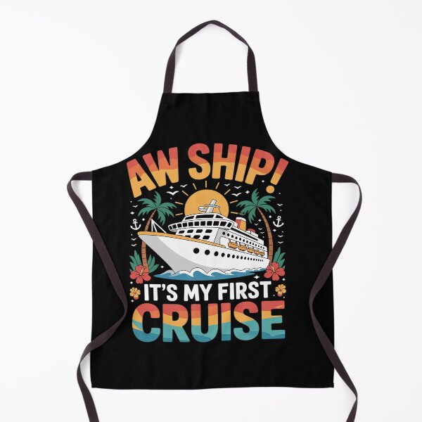 Item preview, Aw Ship It's My First Cruise Vacation Men Women Kids designed and sold by KonstanKoraner.