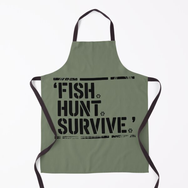 Item preview, Fish. Hunt. Survive. designed and sold by SignumShop.