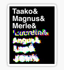 Who? (sticker only) Sticker