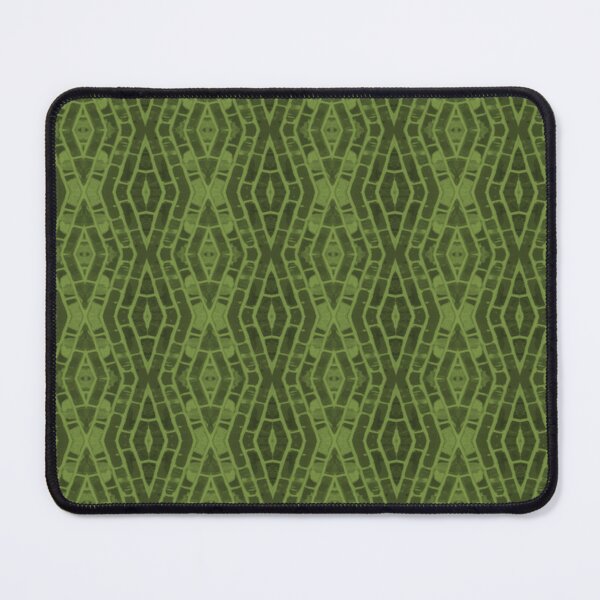 Item preview, Brick Diamond Stripes Dark Yellow Green 7e9943 designed and sold by Art in My Loft.