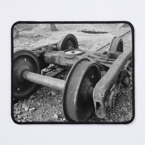 Item preview, Rust & Rails: Echoes of an Industrial Past in Monochrome designed and sold by Clavivs.