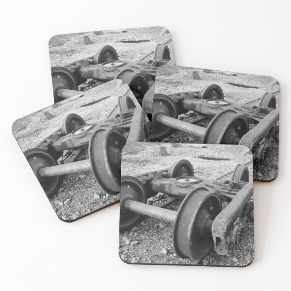Item preview, Rust & Rails: Echoes of an Industrial Past in Monochrome designed and sold by Clavivs.