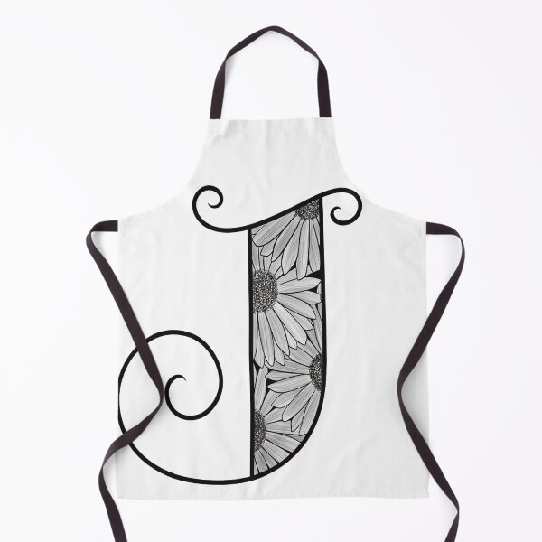 Item preview, Sunflower Inspired Letter J designed and sold by SSN-ART.
