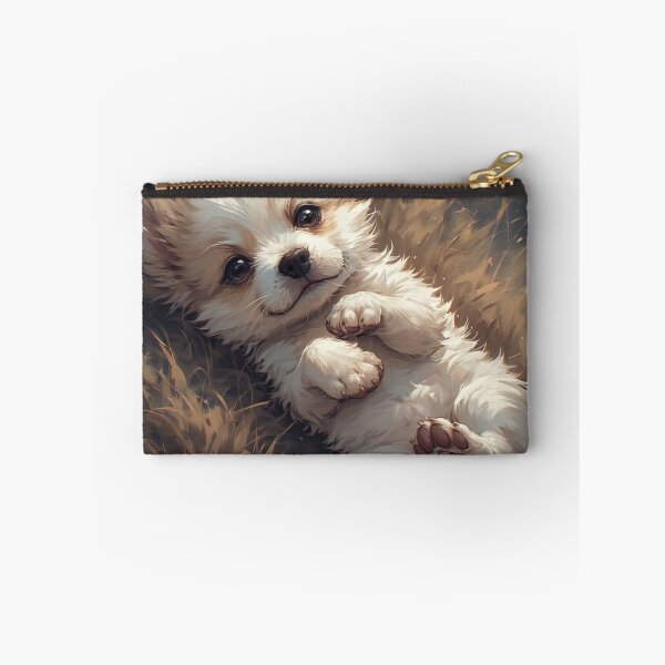 Item preview, puppy laying on his back while playing #1 designed and sold by Kirollos9.