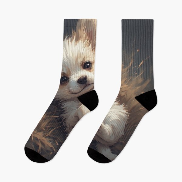 Item preview, puppy laying on his back while playing #1 designed and sold by Kirollos9.
