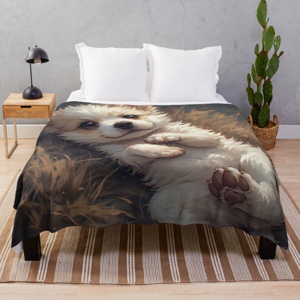 Item preview, puppy laying on his back while playing #1 designed and sold by Kirollos9.