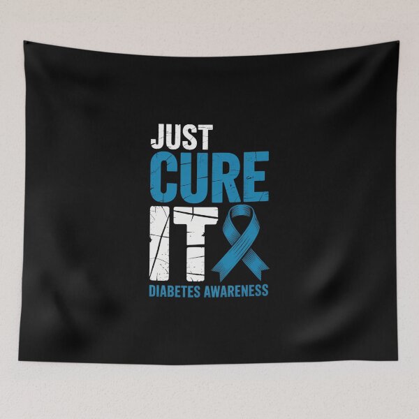 Item preview, Diabetes Awareness Ribbon Diabetic Support designed and sold by DeadlockCrew.