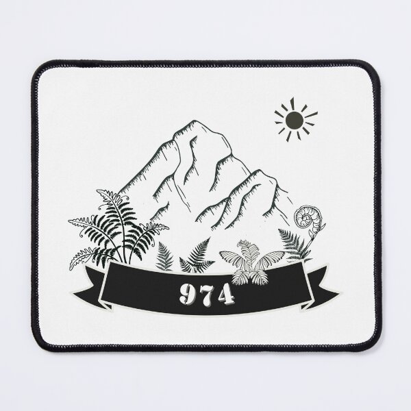 Item preview, Vintage Tropical Badge 974 designed and sold by KONTOUR-SOMIN.