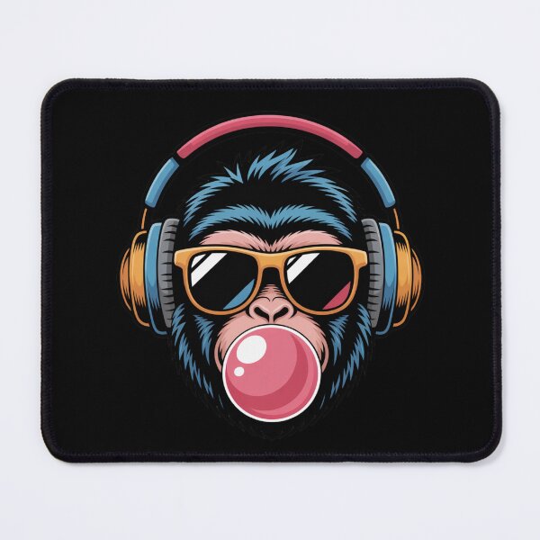 Item preview, Chill Monkey – Cool Funny Kawaii Cartoon Design designed and sold by ColorSplash123.