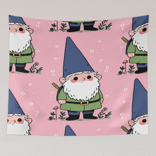 Item preview, Whimsical Garden Gnome designed and sold by bapupa.