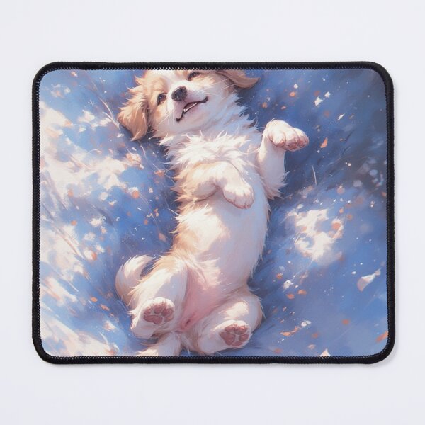 Item preview, puppy laying on his back while playing #2 designed and sold by Kirollos9.