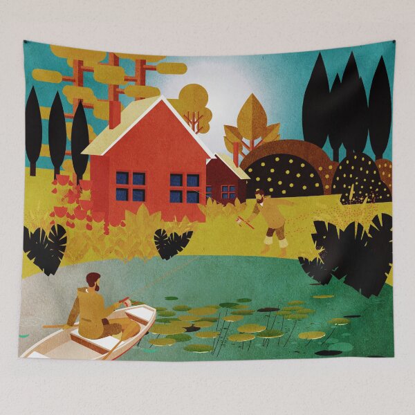 Item preview, Fishermen  designed and sold by Design4uStudio.