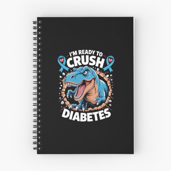 Item preview, Diabetic Diabetes Awareness T1D Dinosaur Cute designed and sold by DeadlockCrew.