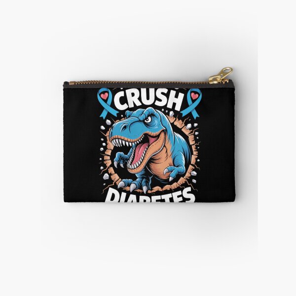Item preview, Diabetic Diabetes Awareness T1D Dinosaur Cute designed and sold by DeadlockCrew.