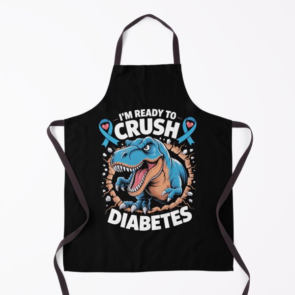 Item preview, Diabetic Diabetes Awareness T1D Dinosaur Cute designed and sold by DeadlockCrew.