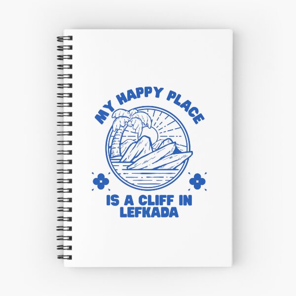 Item preview, My happy place is a cliff in Lefkada (Lefkada Greece) designed and sold by Peerless-Prime.