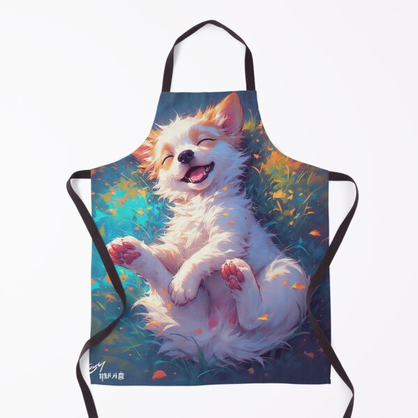 Item preview, puppy laying on his back while playing #3 designed and sold by Kirollos9.
