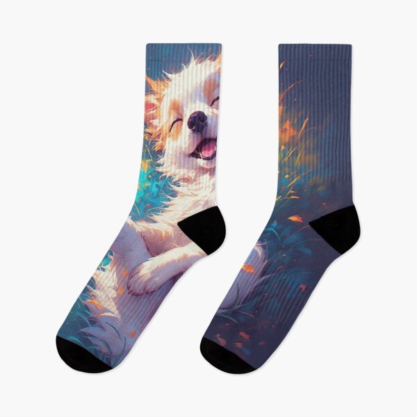 Item preview, puppy laying on his back while playing #3 designed and sold by Kirollos9.