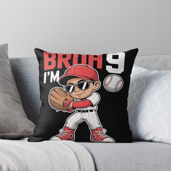 Item preview, Bruh I'm 9 Baseball 9th Bday Party 9 Years Old  designed and sold by NeomiStoreSS.