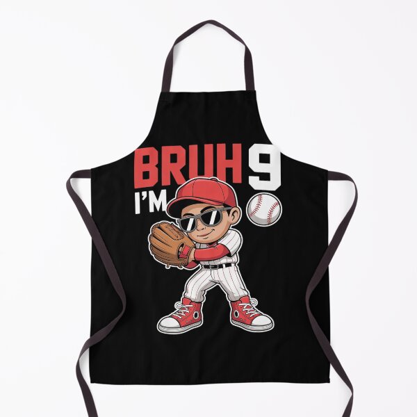 Item preview, Bruh I'm 9 Baseball 9th Bday Party 9 Years Old  designed and sold by NeomiStoreSS.