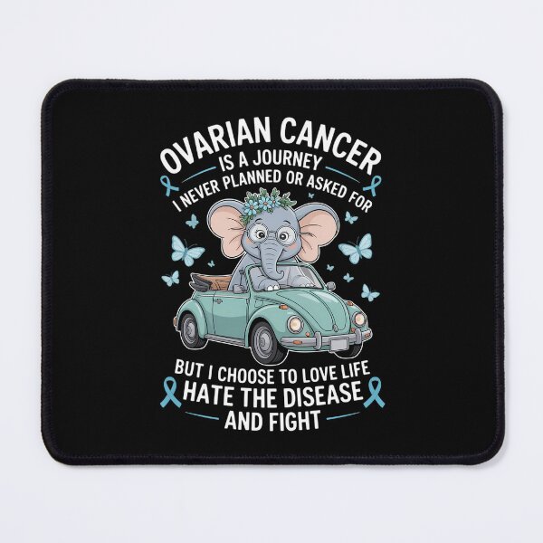 Item preview, Elephant ovarian cancer Ovarian awareness designed and sold by blueyeeti.