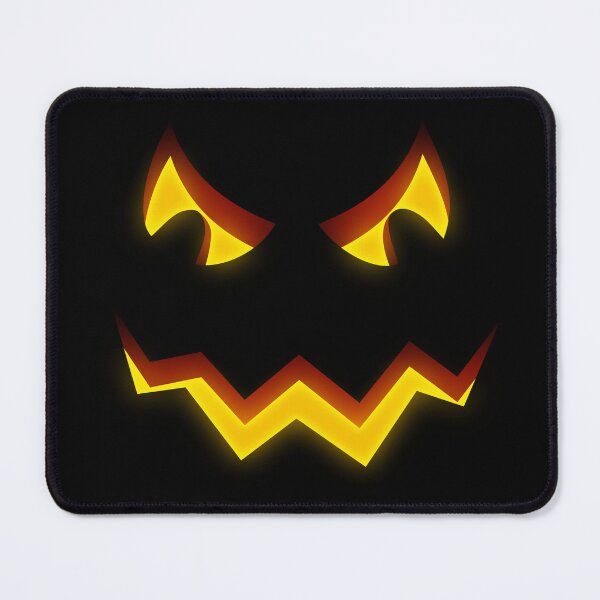 Item preview, Halloween Evil Scary Pumpkin Face Laughing Creepy Jack-O’-Lantern Horror Illustration designed and sold by MONTRIS.