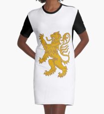 Red lion heraldry, Coat of arms, #Red, #lion, #heraldry, #Coat, #arms, #Redlionheraldry, #Coatofarms, #RedLion, #courage, #nobility, #royalty, #strength, #stateliness, #valour, #symbolism Graphic T-Shirt Dress