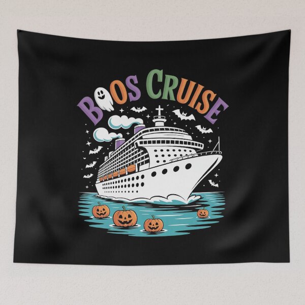 Item preview, Boos Cruise Halloween Enthusiasts Fun Party Vibe designed and sold by KonstanKoraner.