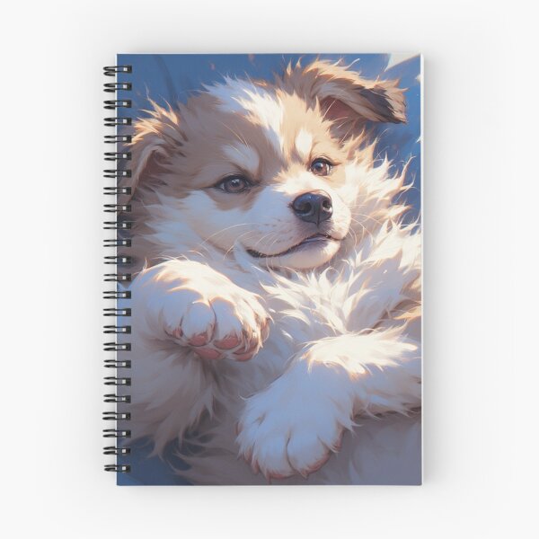 Item preview, puppy laying on his back while playing #4 designed and sold by Kirollos9.