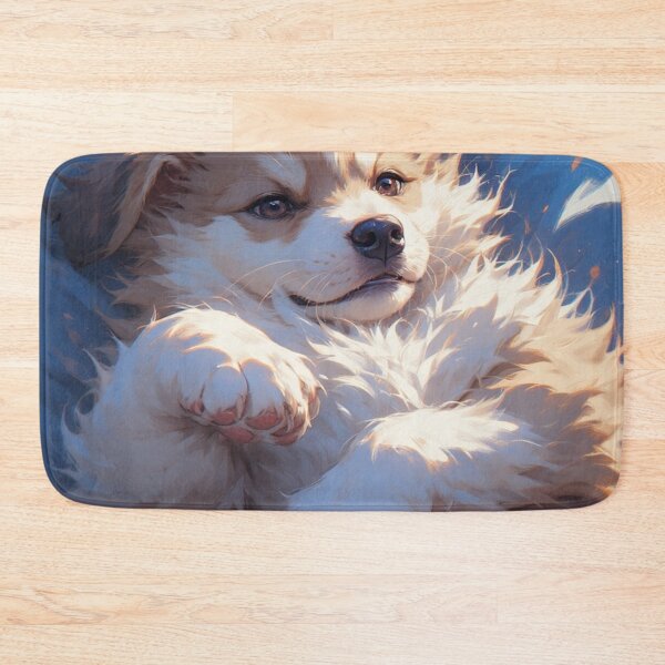 Item preview, puppy laying on his back while playing #4 designed and sold by Kirollos9.