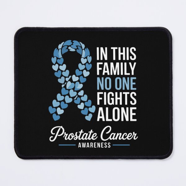 Item preview, Family Prostate Cancer Awareness Ribbon Survivor designed and sold by blueyeeti.