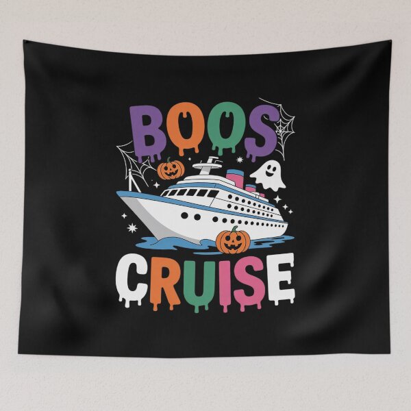 Item preview, Boos Cruise Halloween Fun for Spooky Sea Lovers and Ghost designed and sold by KonstanKoraner.