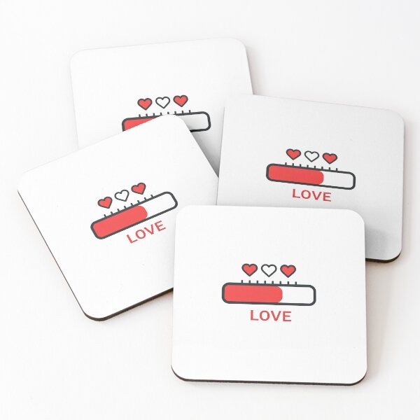 Item preview, Love Progress Bar Icon – Modern Minimalist Heart Level Illustration designed and sold by PixelVibe782.
