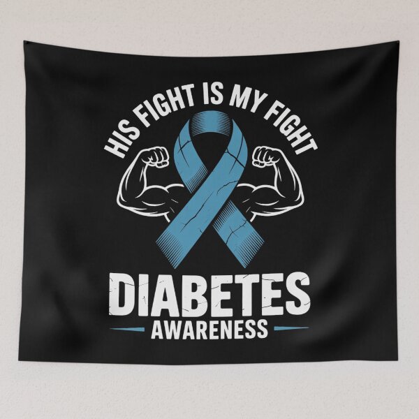 Item preview, Fighting Diabetes Awareness designed and sold by blueyeeti.