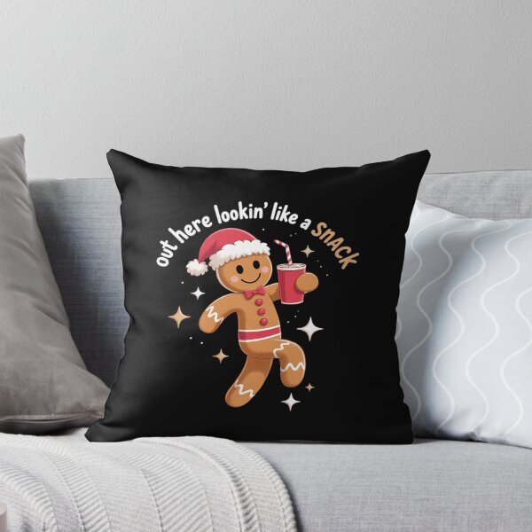 Item preview, Out Here Looking Like A Snack Funny BouJee Xmas Gingerbread designed and sold by khorbiasieno.