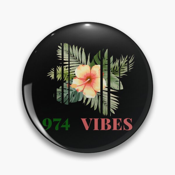 Item preview, Tropical Hibiscus 974 Vibes designed and sold by KONTOUR-SOMIN.