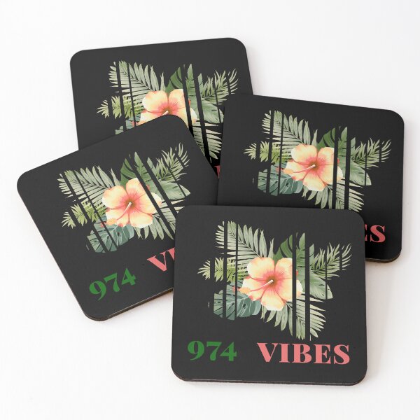 Item preview, Tropical Hibiscus 974 Vibes designed and sold by KONTOUR-SOMIN.