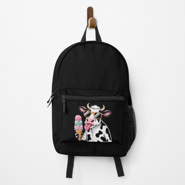 Item preview, Cow with Ice Cream – Cute Funny Kawaii Cartoon Design designed and sold by ColorSplash123.