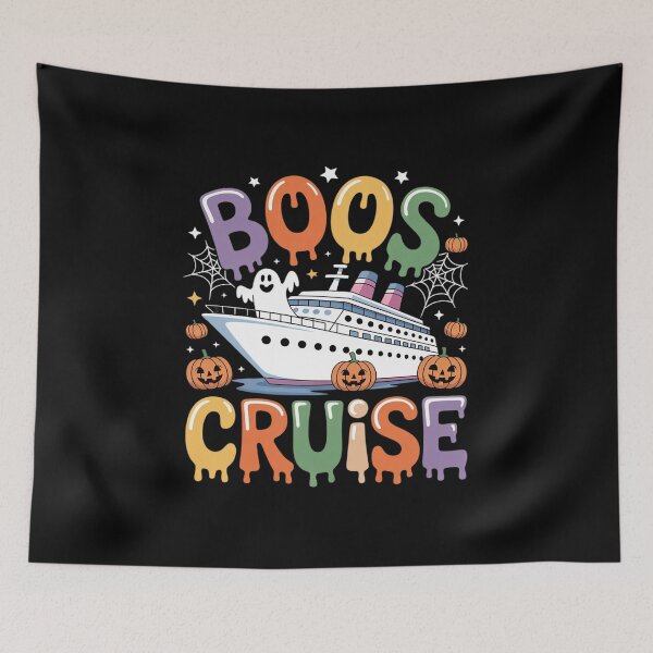 Item preview, Boos Cruise Squad Spooky Halloween Matching Family Vacation designed and sold by KonstanKoraner.