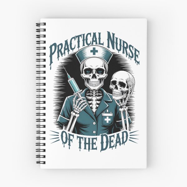 Item preview, Skeleton Practical Nurse of the Dead Halloween Design designed and sold by ClinicalHubs.