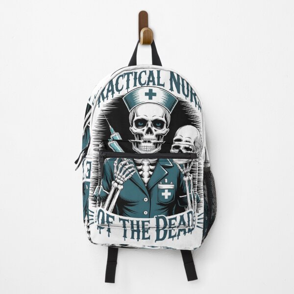 Item preview, Skeleton Practical Nurse of the Dead Halloween Design designed and sold by ClinicalHubs.