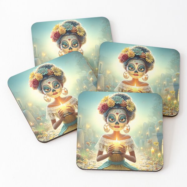 Item preview, Celebration of Life Day of the Dead Portrait designed and sold by Artessie.