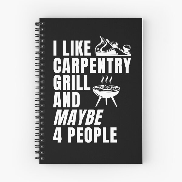 Item preview, Minimalist text, i like carpentry grill and maybe 4 people designed and sold by BloodyTeapot.