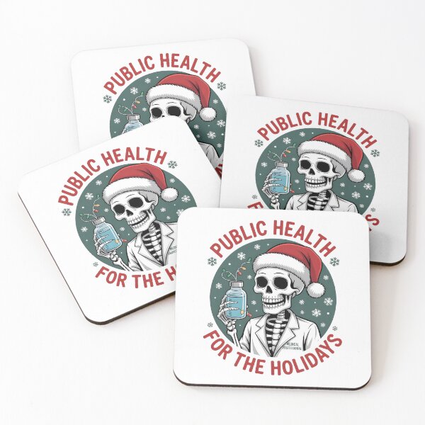 Item preview, Public Health for the Holidays MDPH Doctor Christmas designed and sold by ClinicalHubs.