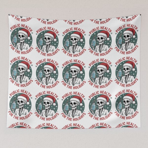 Item preview, Public Health for the Holidays MDPH Doctor Christmas designed and sold by ClinicalHubs.