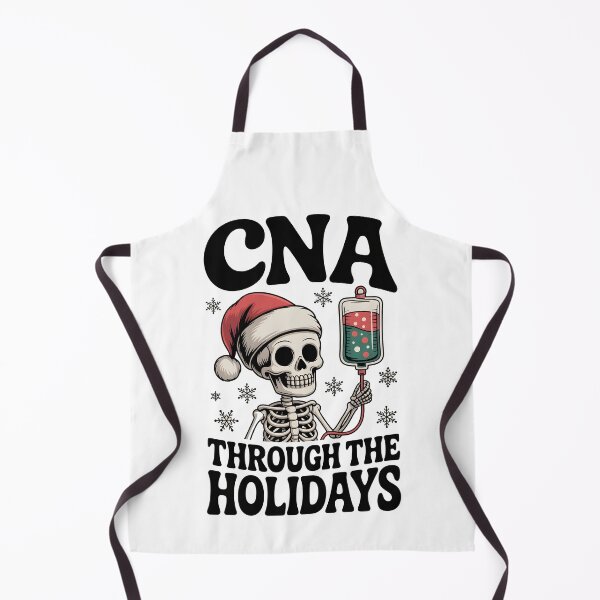 Item preview, CNA Through The Holidays Certified Nursing Assistant Christmas designed and sold by ClinicalHubs.